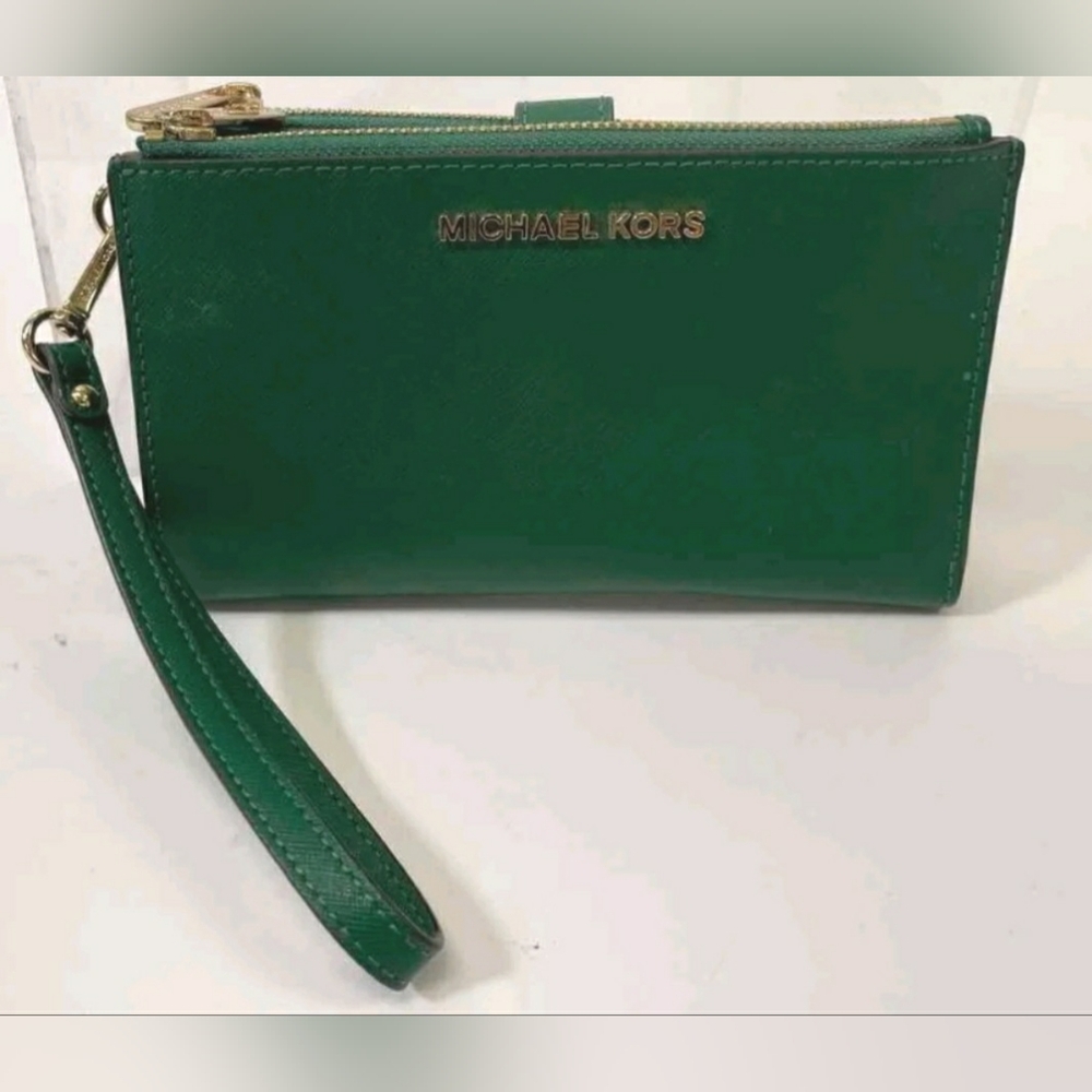 Michael Kors Mk Designer Adele Forrest Green Wris… - image 3